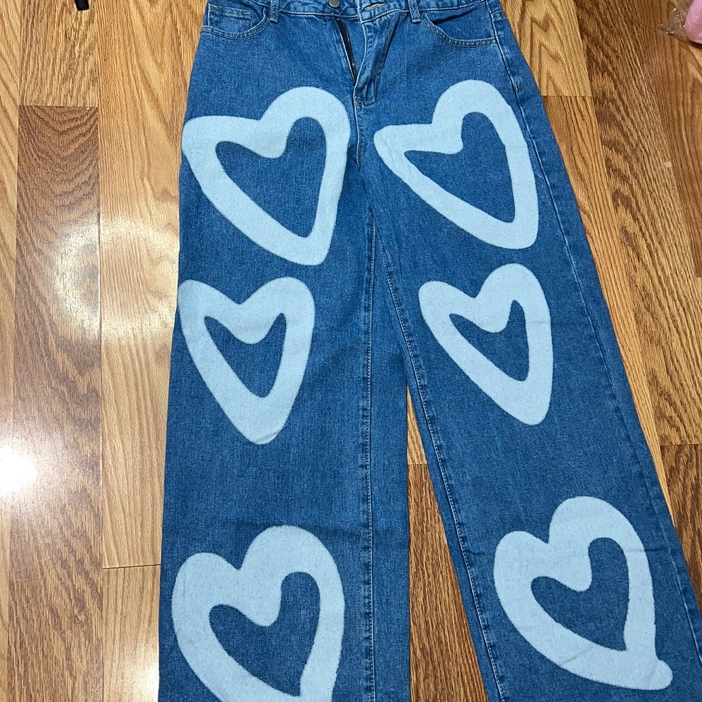 Dark heart jeans 👖